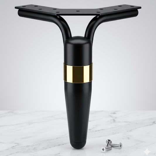 Ring Style Leg Matt Black