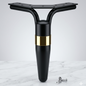 Ring Style Leg Matt Black