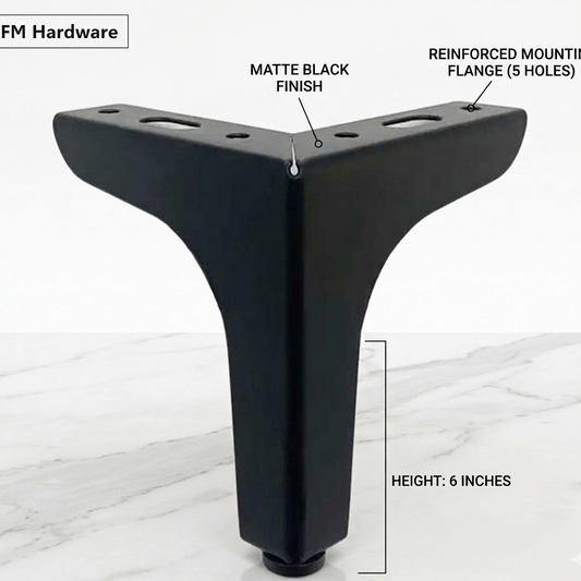 Metal Triangle Furniture Leg